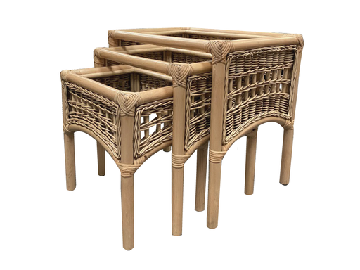 Premier Cane Rattan Nest of Tables